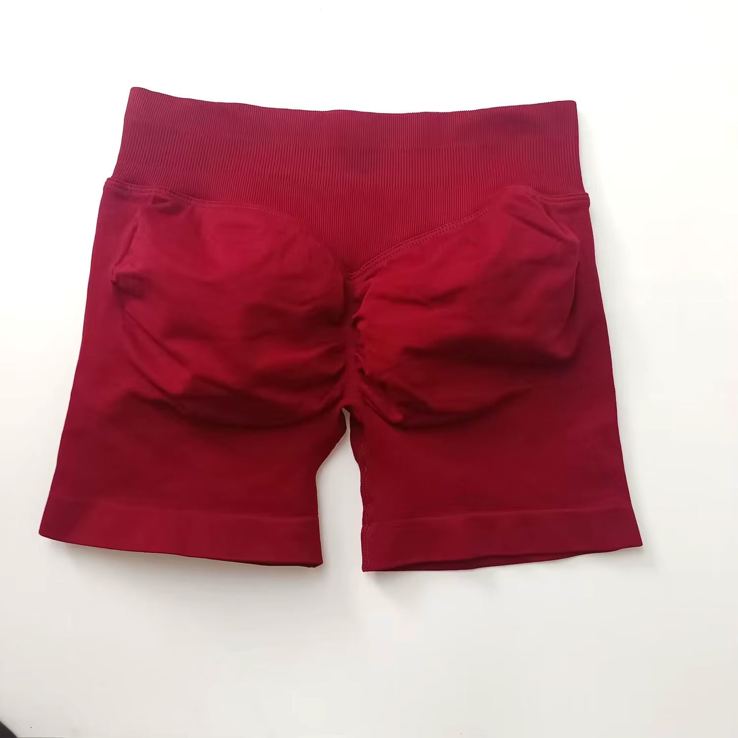Impact Shorts 4.5" Women Fitness Sports Biker Shorts Low Ribbed Band Gym Workout Scrunch Butt Yoga Seamless Leggings