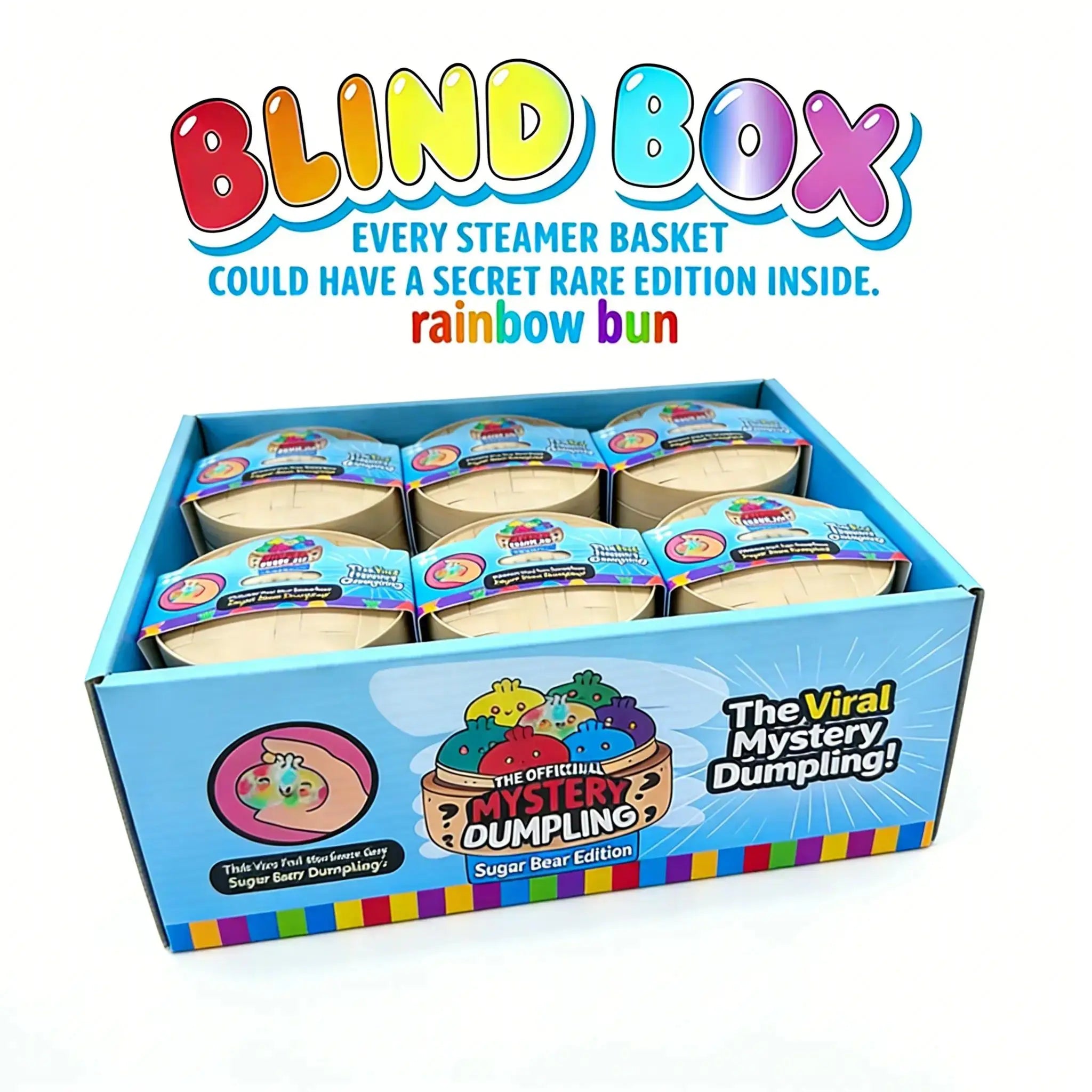 Glitter Series Expressive Big Dumpling Squishy - Blind Box, Mysecret Bun Fidget Toy, Soft TPR Material, Stress Relief, Unboxing Surprise, Rare Squishy Random Style per Pack. Perfect for Graduation, Great for Students to Exchange Gifts.